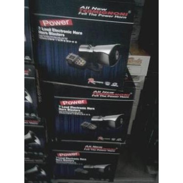 ready Klakson Toa Horn Polisi 7 suara Termignoni 7suara variasi motor
