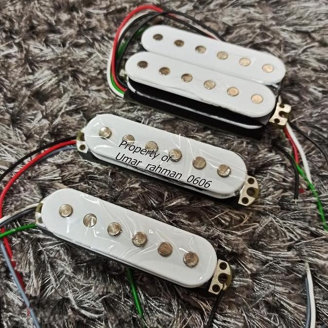 Ibanez AZ Essentials AZES-40 HSS Pickup Set NOT Dimarzio EMG Duncan
