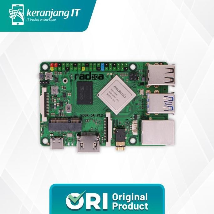 TERMURAH - Radxa ROCK 3 Model A SBC RK3568 2GB RAM Raspberry Pi Alternative