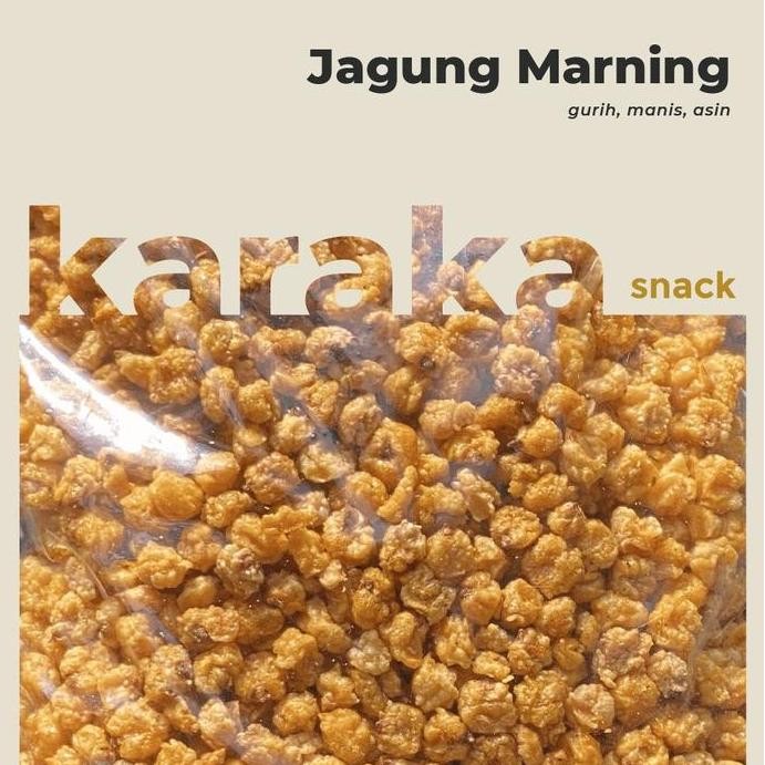 

Termurah Marning Pedas Manis Karakasnack(1Kg) - Food Snacks Makanan Cemilan Kering Pedas Manis Jagung