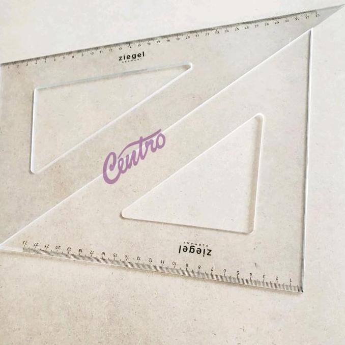 

Penggaris Segitiga Teknik Ziegel Set 23/33 No. 12 Ziegel 1 New Stok