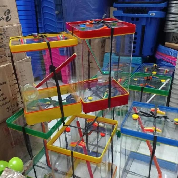 BEBAS ONGKIR - AQUARIUM ES AKRILIK / TEMPAT ES BUAH BAHAN AKRILIK