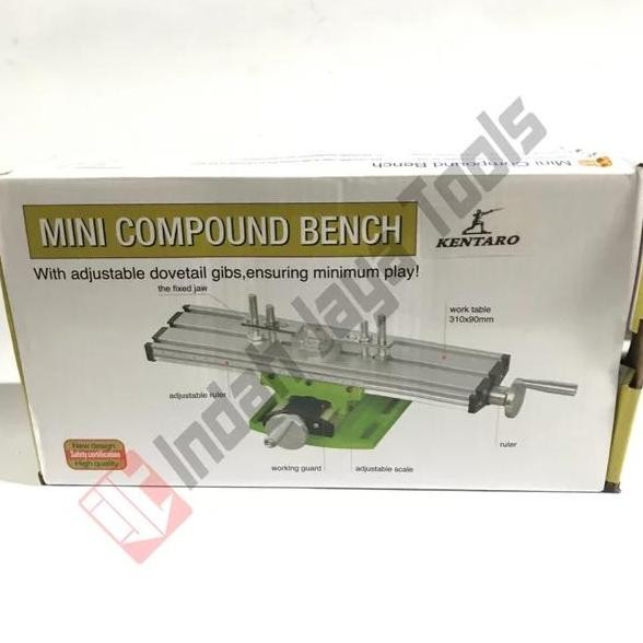 KENTARO Ragum Cross Milling Bor Duduk Catok Freeze Mini Cross Vice murah