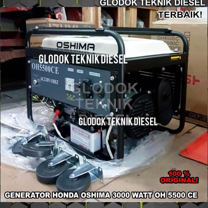 ready  Honda Genset Generator Bensin 3000 2800 Watt OH 5500 CE OH5500CE ORI