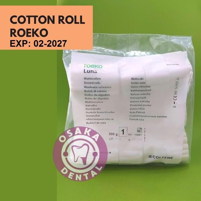 TERMURAH - Cotton Roll Roeko tersedia no.1 dan no.2