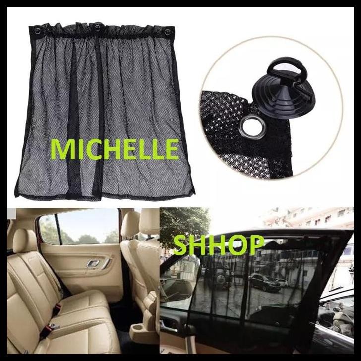 HOT DEAL CAR CURTAIN TIRAI TABIR SURYA UNTUK KACA MOBIL CALYA/SIGRA 