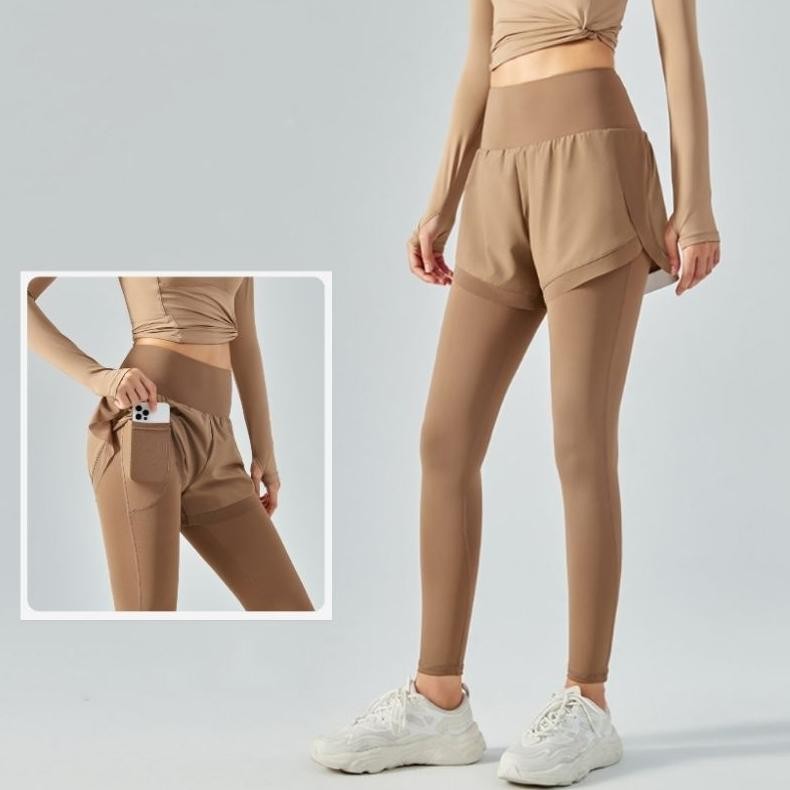 Emma Short Legging Celana Olahraga Wanita Yoga Gym Sports Workout