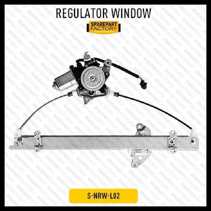 TERBARU REGULATOR WINDOW DEPAN KIRI NISSAN XTRAIL T30 LH 03-08