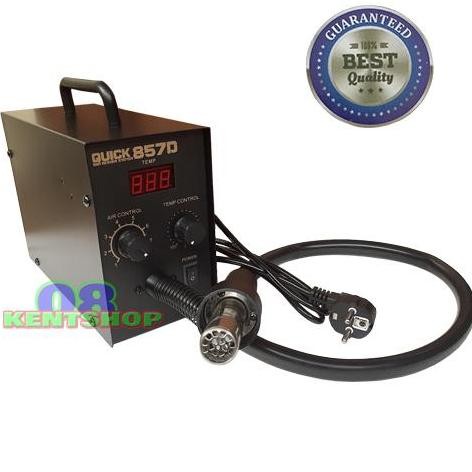 ready  BLOWER QUICK 857D. SOLDER UAP QUICK 857 DIGITAL. HOT AIR QUICK 857D