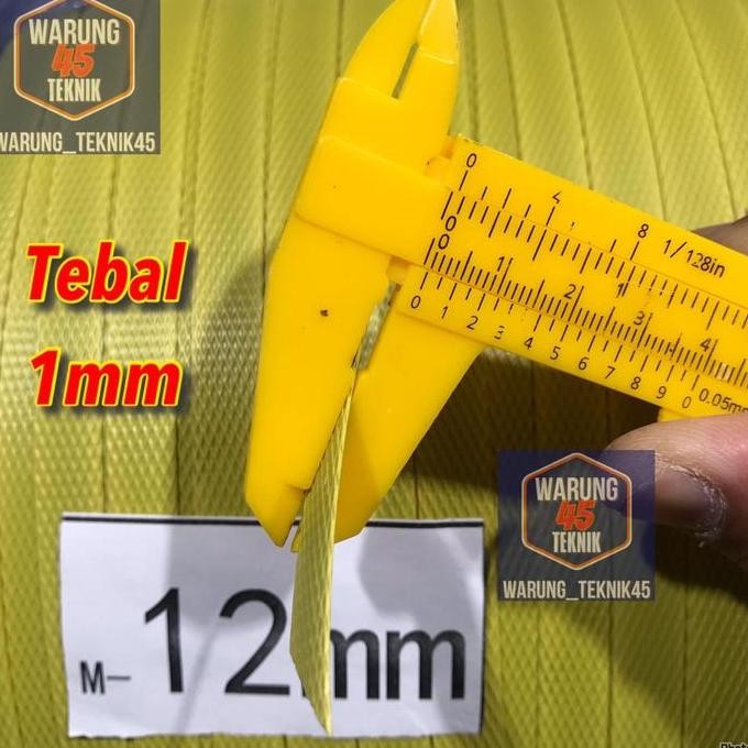 

Tali Straping strapping band plastik 12mm tali packing klam-klem 7Kg murah
