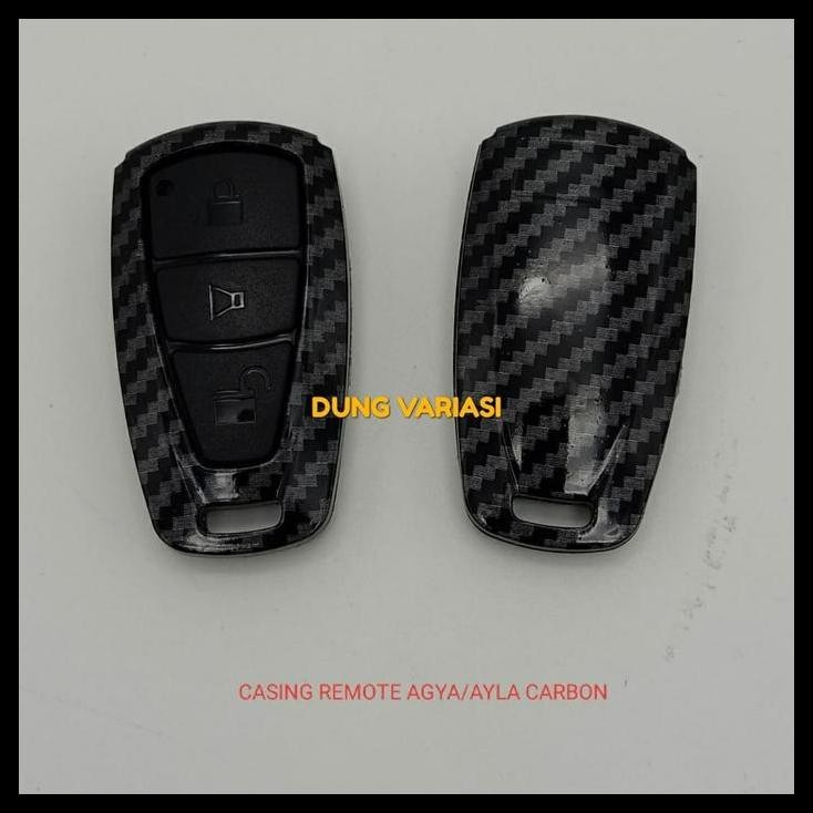 TERBARU CASING REMOT MOBIL AGYA AYLA CARBON 