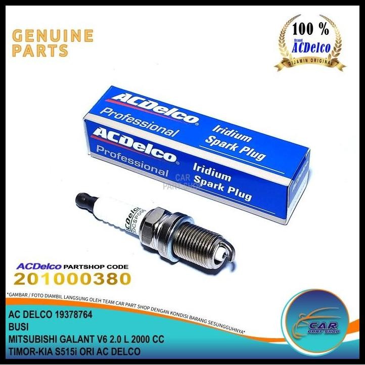 GRATIS ONGKIR BUSI IRIDIUM IK16TT MITSUBISHI GALANT V6 2.0 TIMOR-KIA S515I ACDELCO 