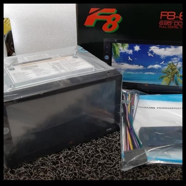 HOT DEAL HEND UNIT MEREK F 8 SERI6991 6.95INCH DOUBLE DIN UNIVESAL 