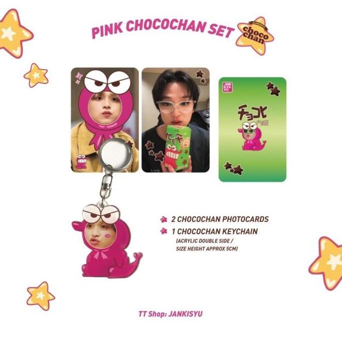 Chocochan Haechan Chocobi Set (Keychain, Photocard)