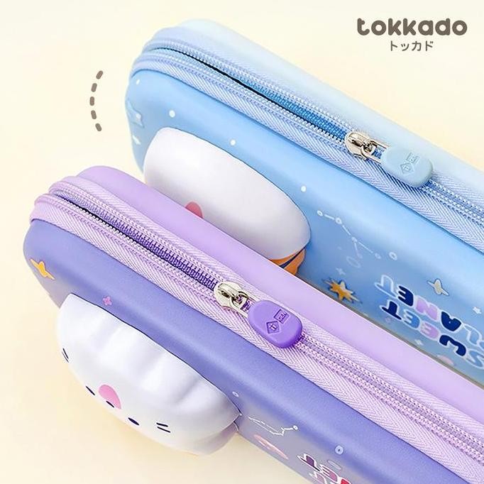

Tokkado Sweet Planet Squishy Pencil Case Kotak Pensil Anak Unik Lucu New Stok