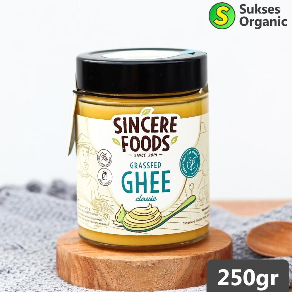 

GHEE BUTTER CLASSIC Grassfed Minyak Samin SINCERE FOODS
