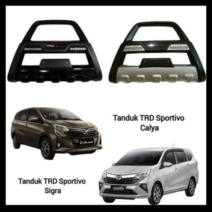 TERMURAH TANDUK DEPAN LED VARIASI BEMPER MOBIL TOYOTA CALYA / DAIHATSU SIGRA