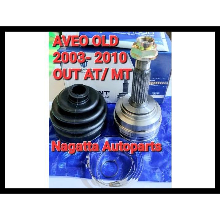 TERBARU AS RODA CV JOINT JOIN LUAR CHEVROLET AVEO OLD LAMA 2003 2010 ALL TYPE 