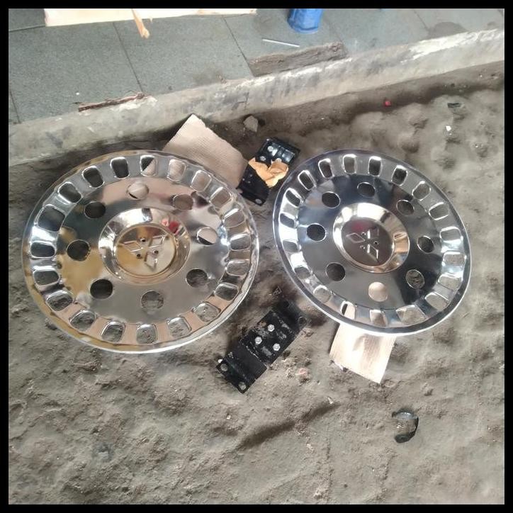 DISKON DOP RODA RING 20 TRUK FUSO LUBANG 8 BELAKANG 2 PCS 