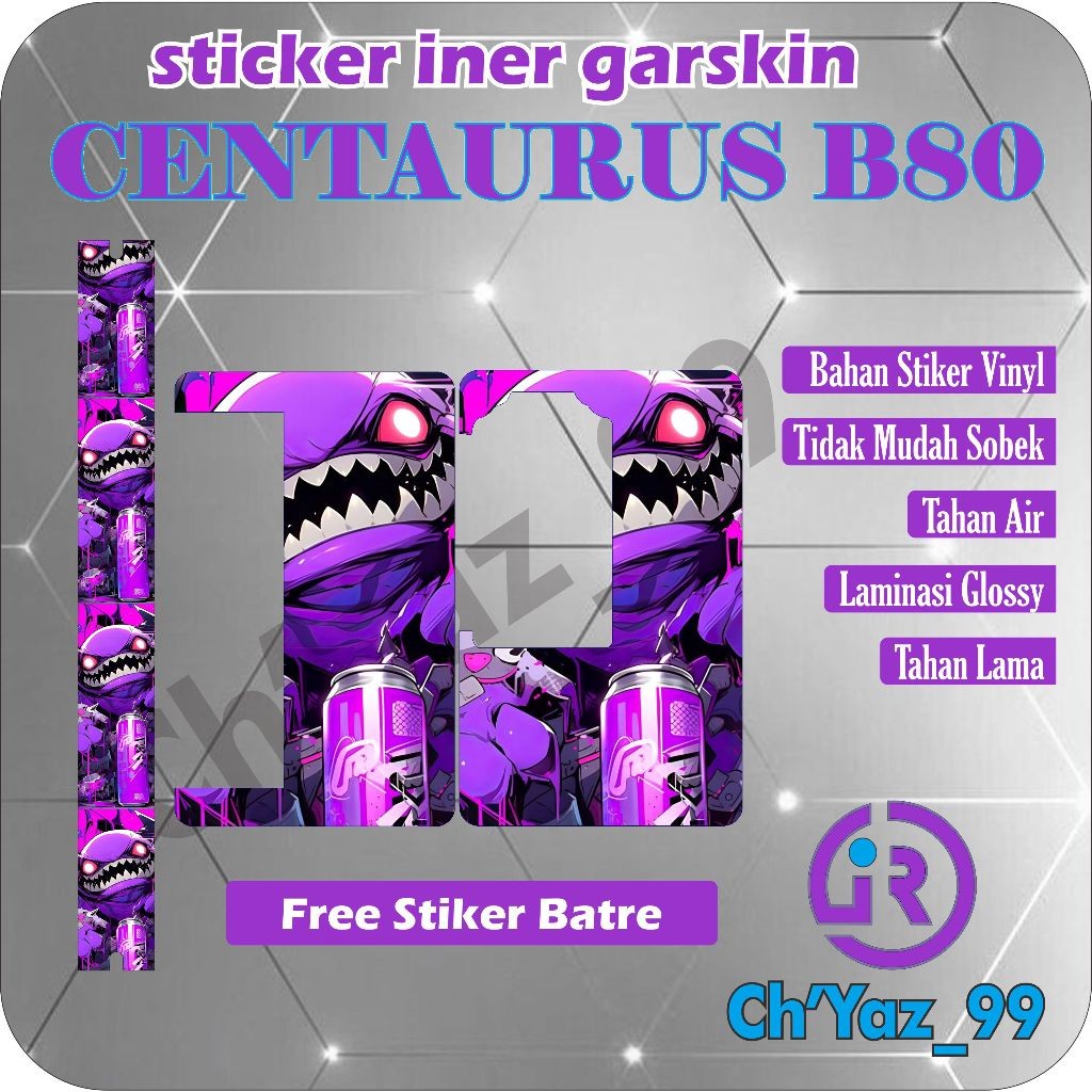 

Get2pcs Glossy Centaurus B80 Iner V Garskin Casing Motif Dan Bisa Custom Bayar Ditempat