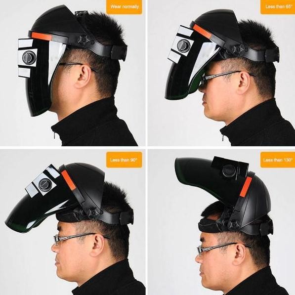 Topeng Kedok Helm Kacamata Kaca Mata Las Listrik Otomatis Auto Dark Kualitas Terbaik Harga Termurah