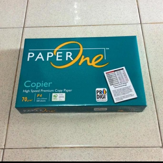 

Kertas Hvs F4 75 Gram Paperone (1 Dus)