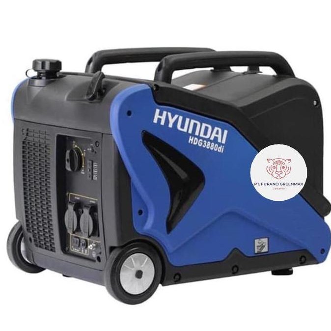 Generator Silent Inverter Hyundai Hdg 3880Di