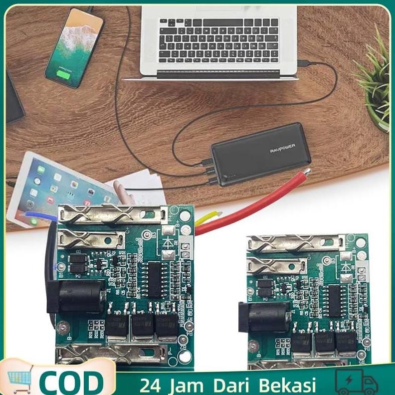 Modul Bms 5s 18-21v 20v Board Pelindung Circuit Bor Cordless Drill Baterai Lithium Papan Perlindunga