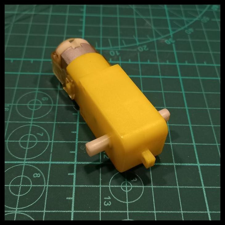 TERBARU KR13034 DINAMO LISTRIK 100-250 RPM 3-6V DC PLASTIK GEARBOX MOTOR ROBOT !!!