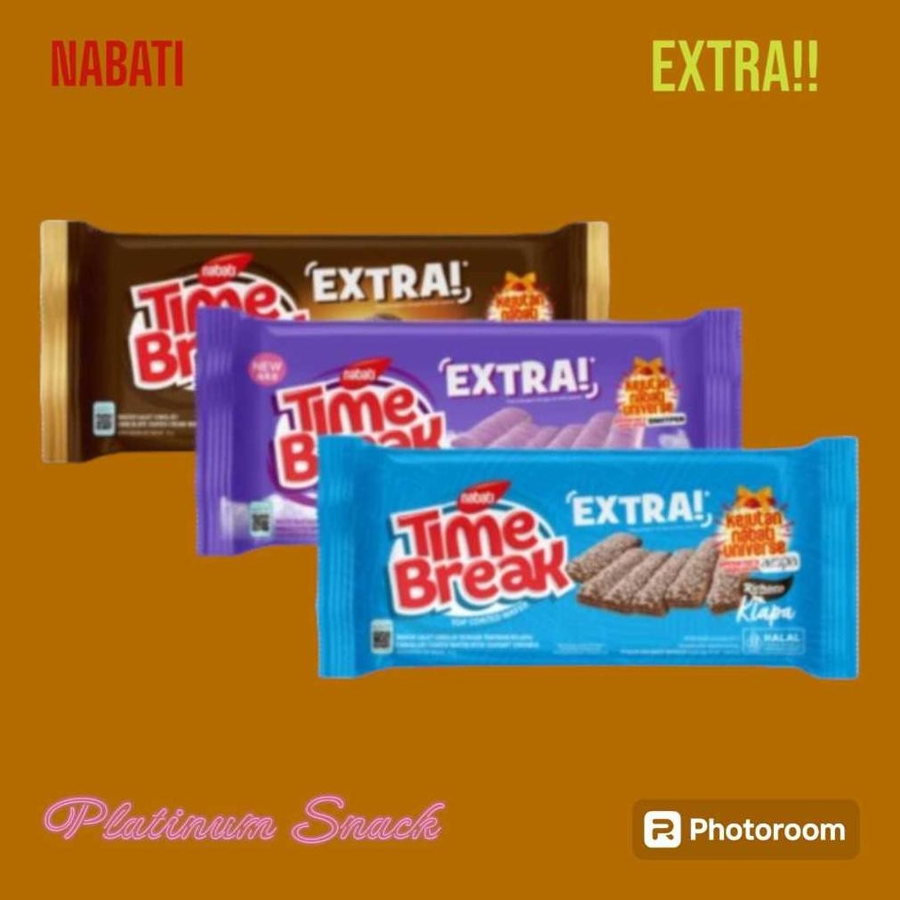 

Time Break Extra Richoco Kelapa Baru | Isi 10 Bks @ 34 Gr | Nabati