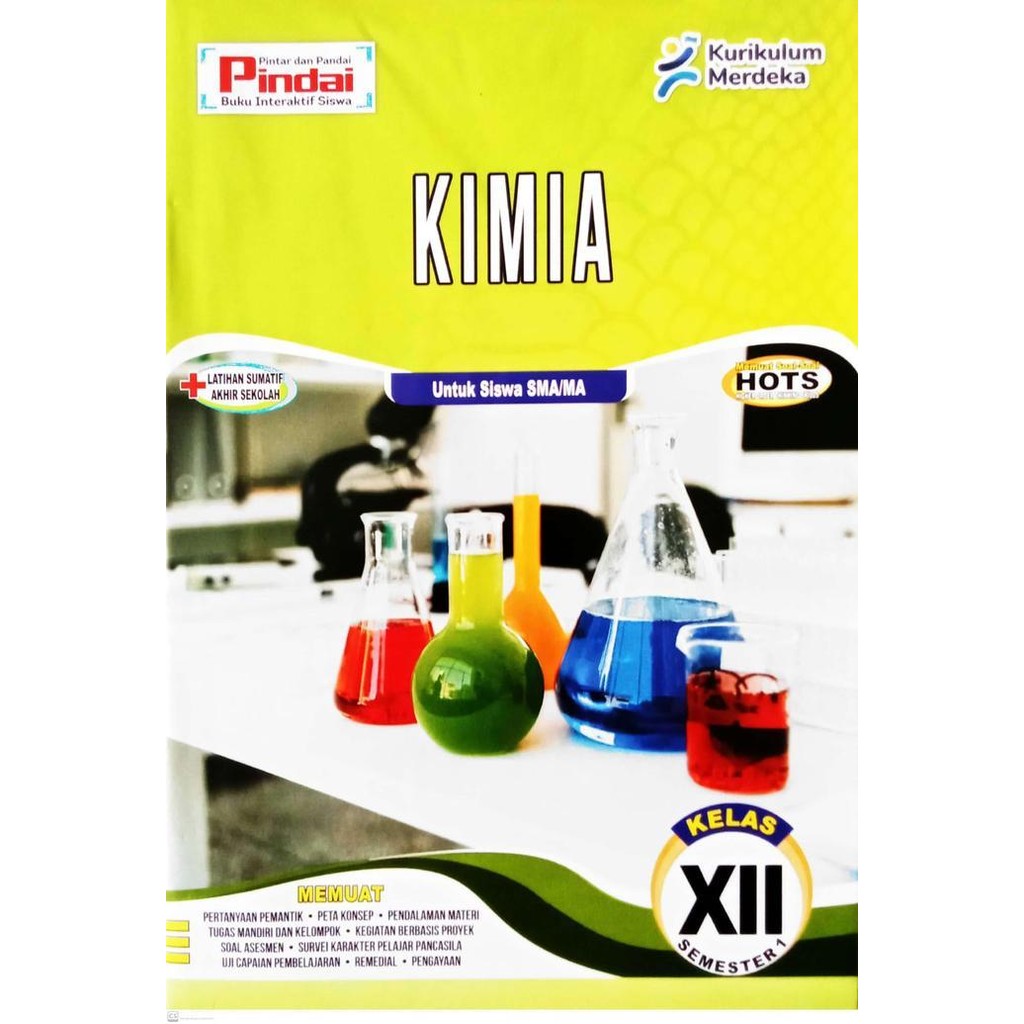 Buku Lks Kimia Kelas 12 Sma/Ma Semester 1 Kurikulum Merdeka