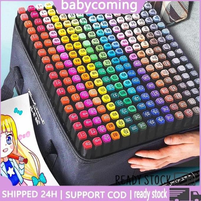 

CODTouch 204/168/120 Warna Sketsa Spidol Umum General Marker Set Animation Markers Pen Stationery