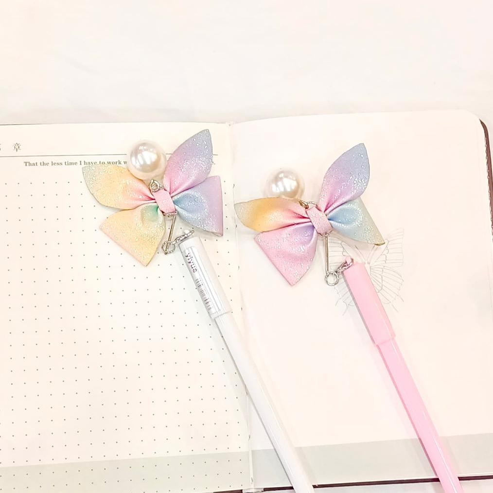 

Wd-54 Pulpen Gel Pita Cantik / Pena Lucu Imut Korean Gel Pen Ribbon Wd-54