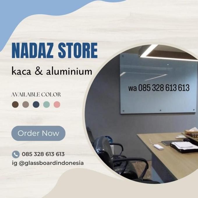 

Glassboard Magnetik Custom New Stok