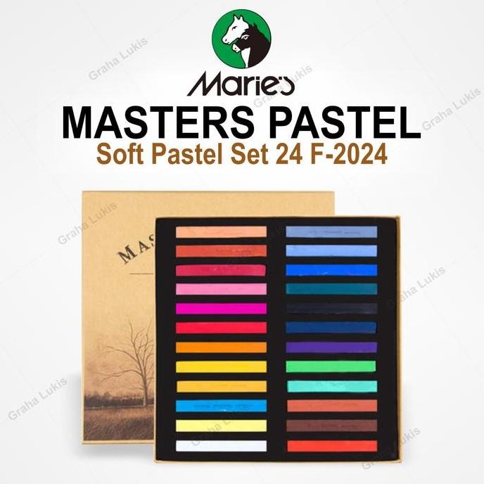 

Maries Masters Soft Pastel 24 warna