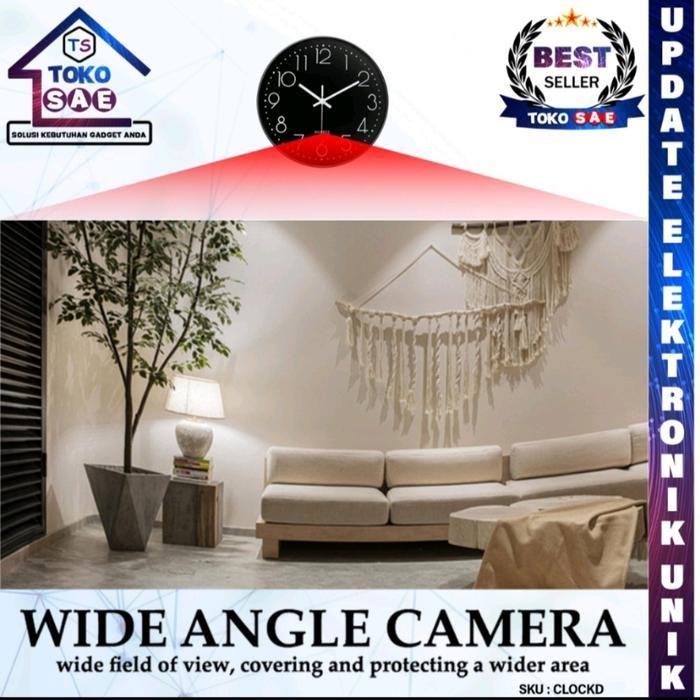 Cctv Wifi Camera Jam Dinding Hidden Spy Cam Kamera Keamanan Ip Camera