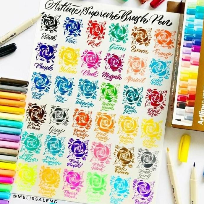 

PULPEN ARTLINE SUPREME BRUSH PEN DARK COLOUR EPFS-F