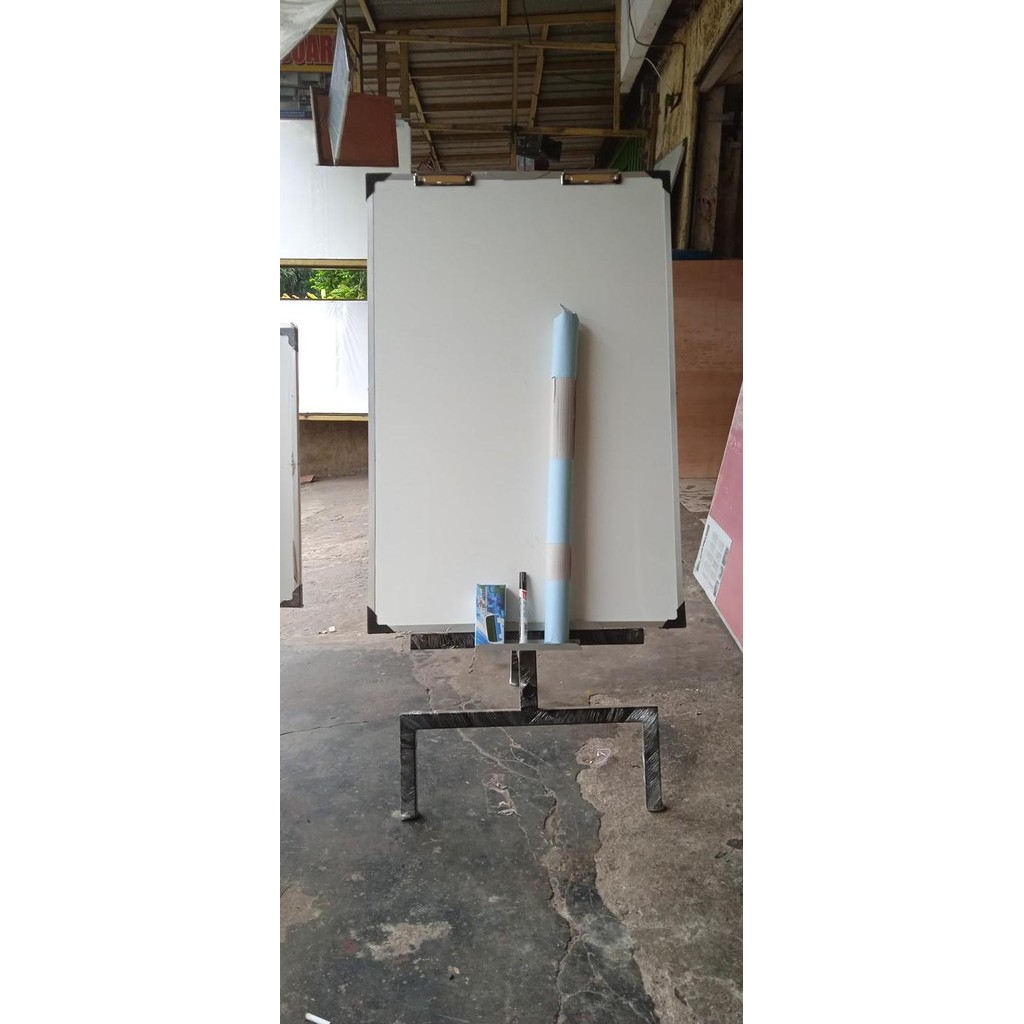 

Flipchart Hpl 60 X 90 Cm Anti Gores Mudah Dihapus Free Kertas+Spidol New Stok