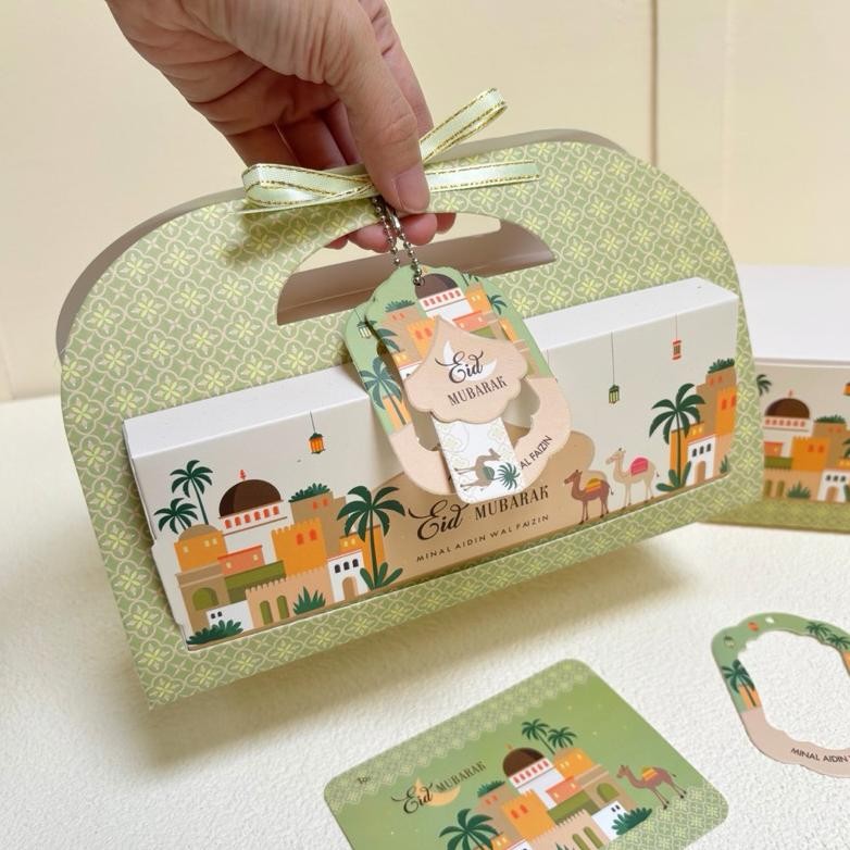 

ss-64 My56 5 Set Box Jinjing Misha 18.5x9.5x8 Cm Box Eid Lebaran Idul Fitri Termurah Hemat