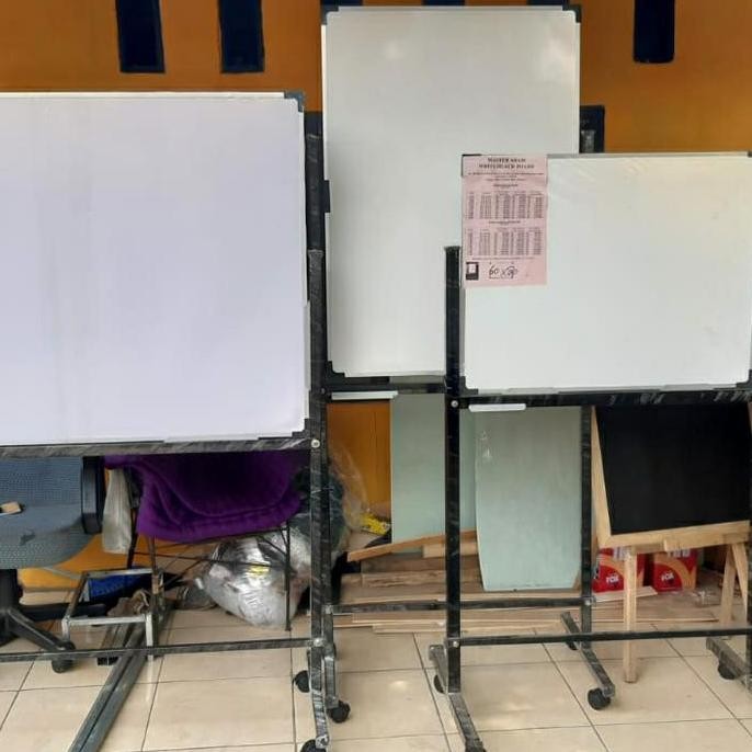 

Whiteboard Standing Doeble Face 60X90Cm New Stok