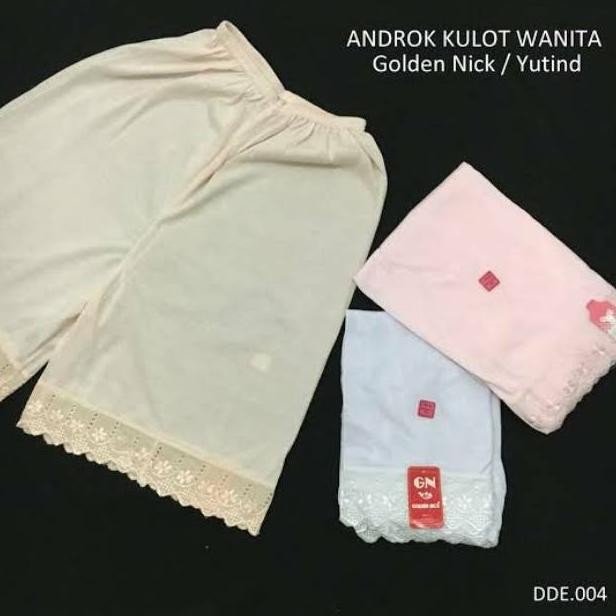 Celana Dalaman Short Androk Kulot Pendek Muat Jumbo Yutind By Belbra