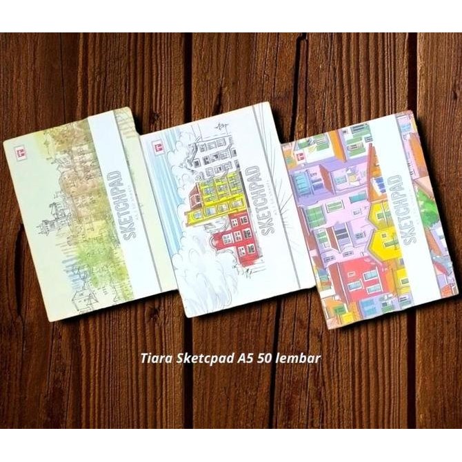 

BUKU GAMBAR SKETSA SKETCH BOOK A5 TIARA 50 LBR