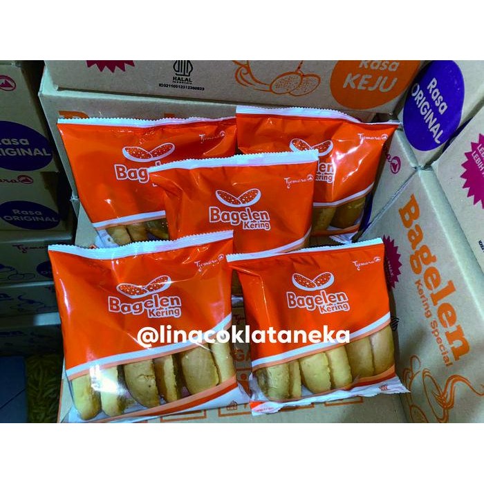 

LM ROTI BAGELEN 1 (satu) dus isi 10pack x 60gr