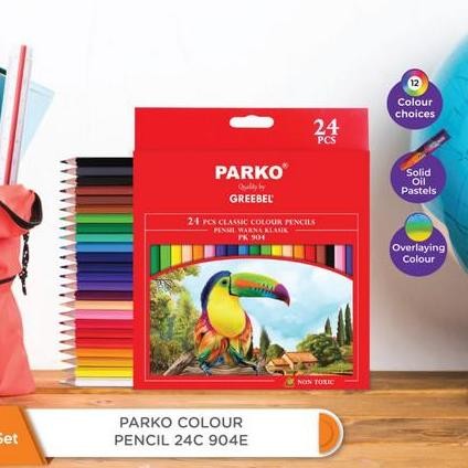 

Pensil Warna Greebel Parko 24 Warna 904E