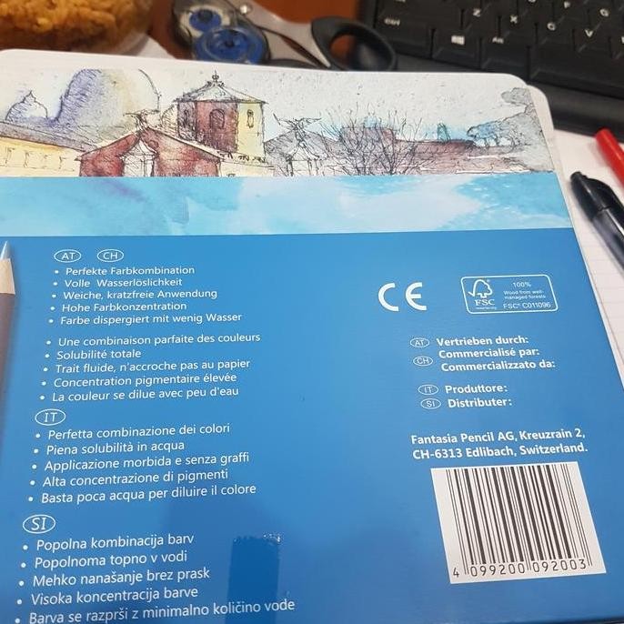 

Pensil Warna Fantasia 24 Warna Kaleng