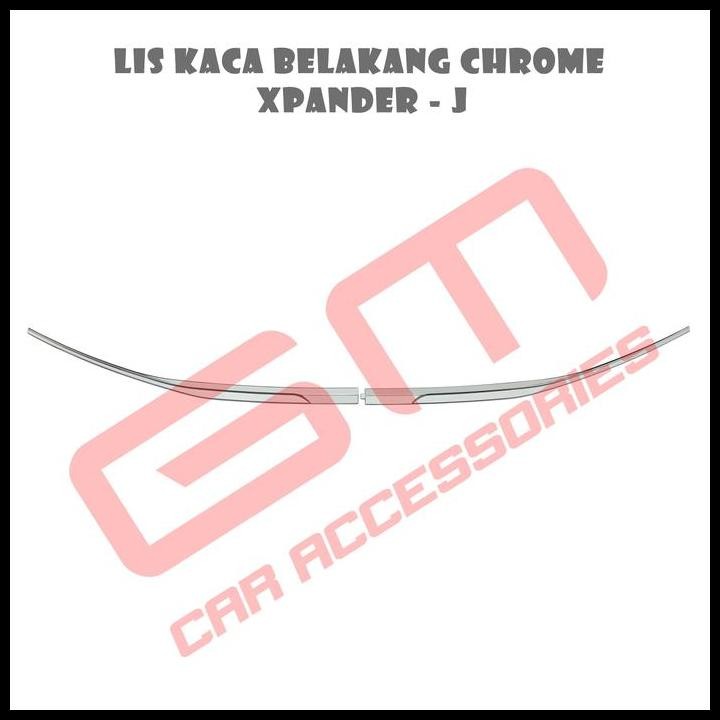 DISKON LIS KACA BELAKANG CHROME XPANDER - J 