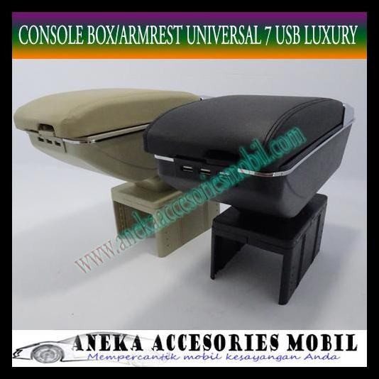 BEST DEAL CONSOLE BOX ARMREST ARM REST 7 USB 7USB LUXURY SUZUKI SPLASH 