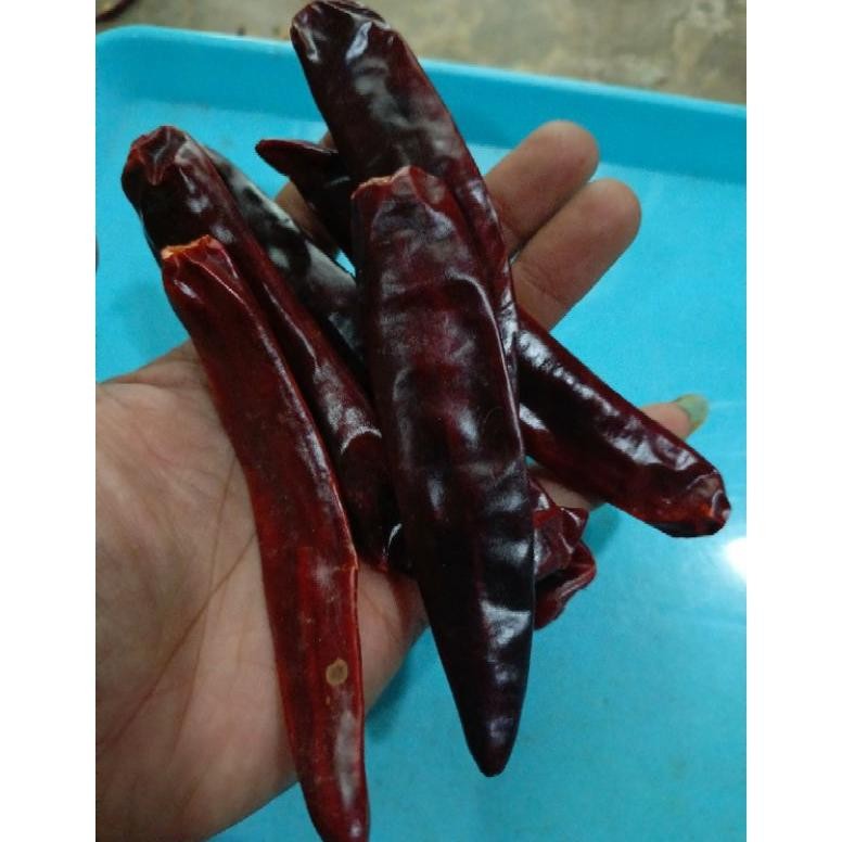 

Mampu Bersaing ( 1.Kg ) Cabe Merah Besar Kering Super Tanpa Tangkai Tidak Pedas