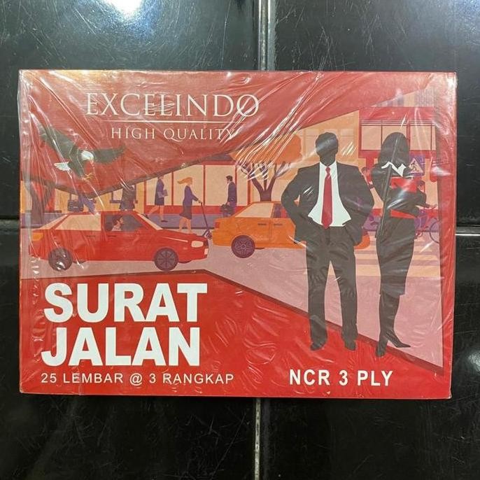 

Surat Jalan Rangkap 3 Ply Excelindo isi 10 Buku