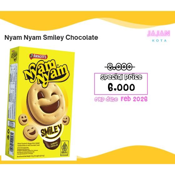 

Lm Nyam Nyam Smiley Chocolate